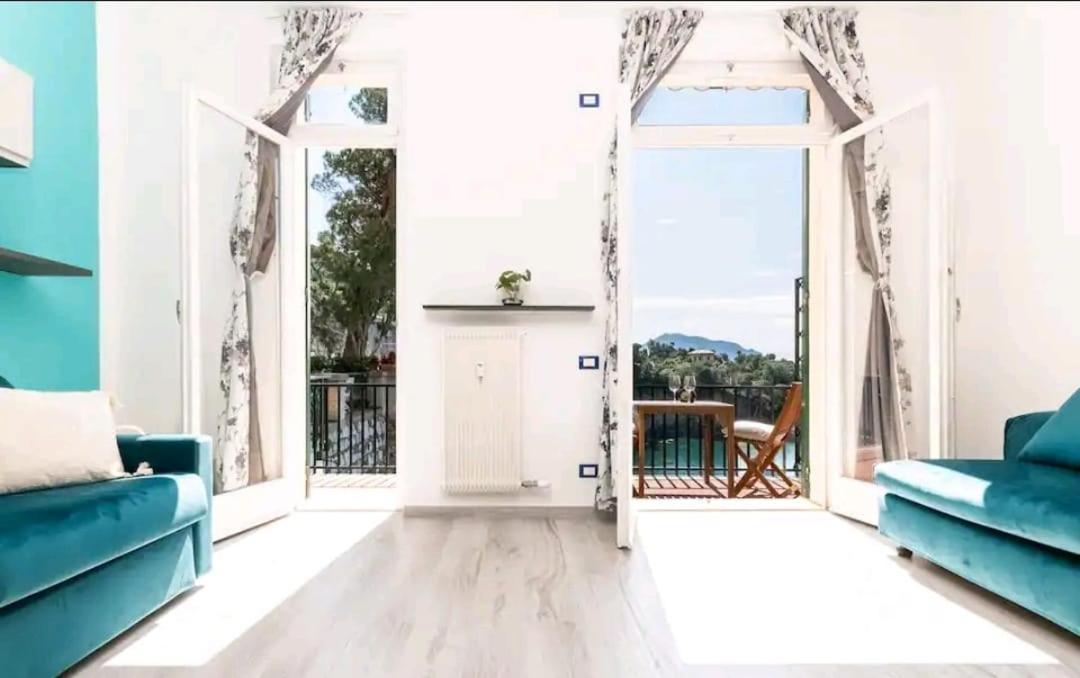 Pieve Ligure A Picco Sul Mare Con Piscina Villa Regina Eksteriør bilde