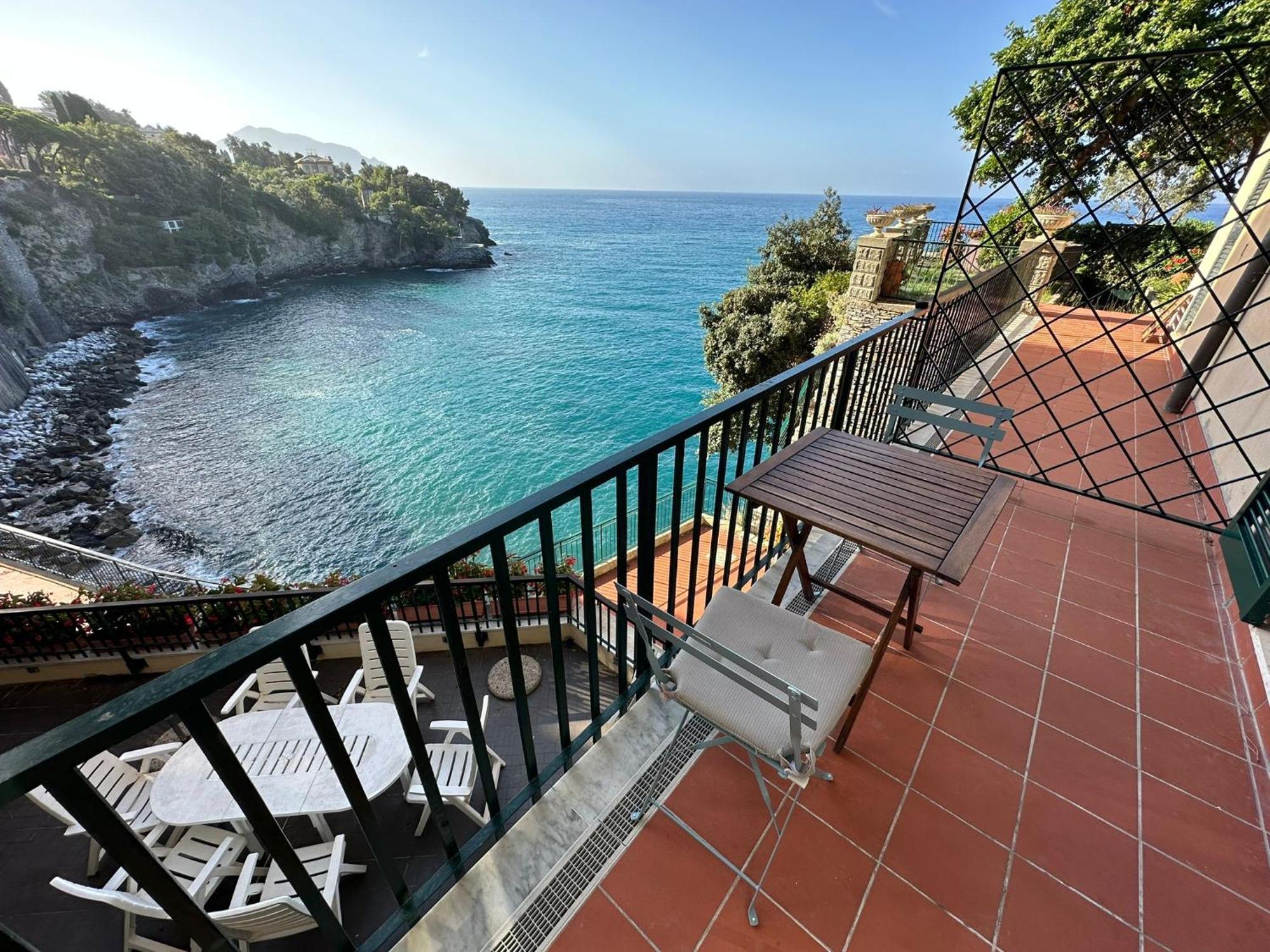 Pieve Ligure A Picco Sul Mare Con Piscina Villa Regina Eksteriør bilde